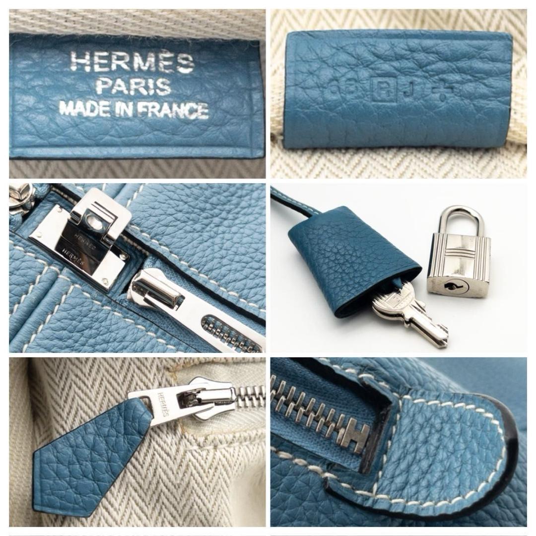 【極美品】HERMES ヴィクトリア2 フールトゥ　トリヨンクレマンス　ボストン