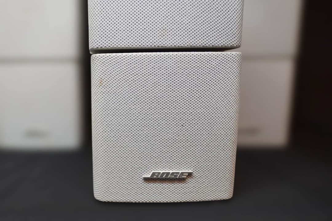 BOSE ダブルキューブ型サラウンドスピーカー 5個セット 白