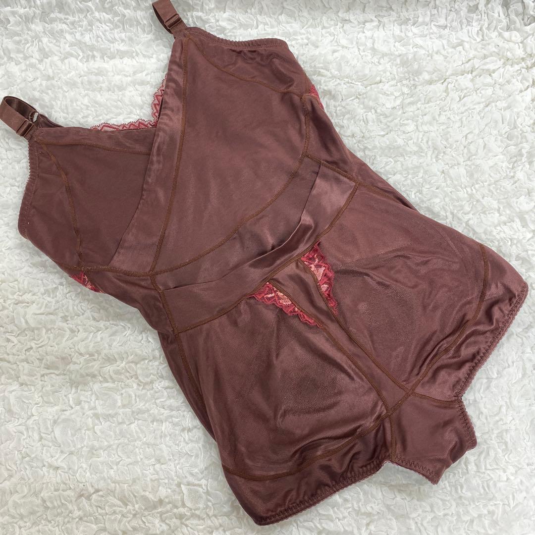 マルコ 補正下着 ボディスーツ D85 3L カーヴィシャス ローズウッド