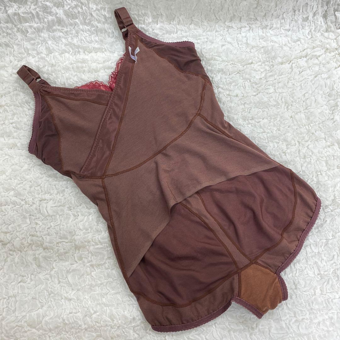 マルコ 補正下着 ボディスーツ D85 3L カーヴィシャス ローズウッド