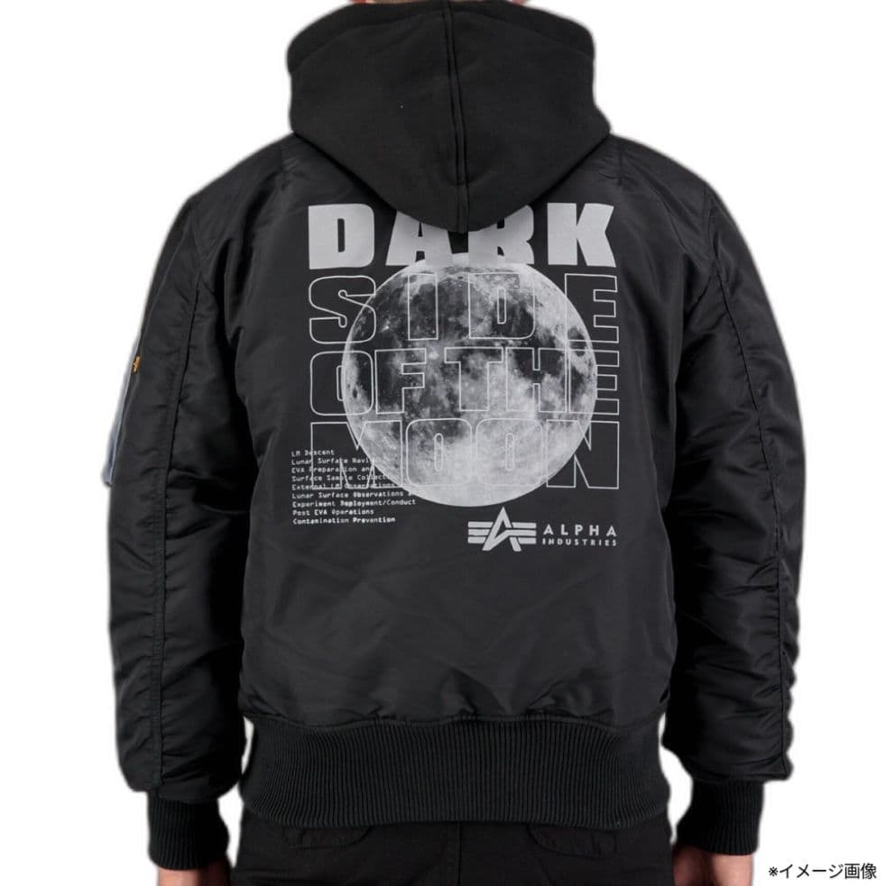 アルファ MA-1 VF NASA APOLLO コラボ【ブラック★Msize】