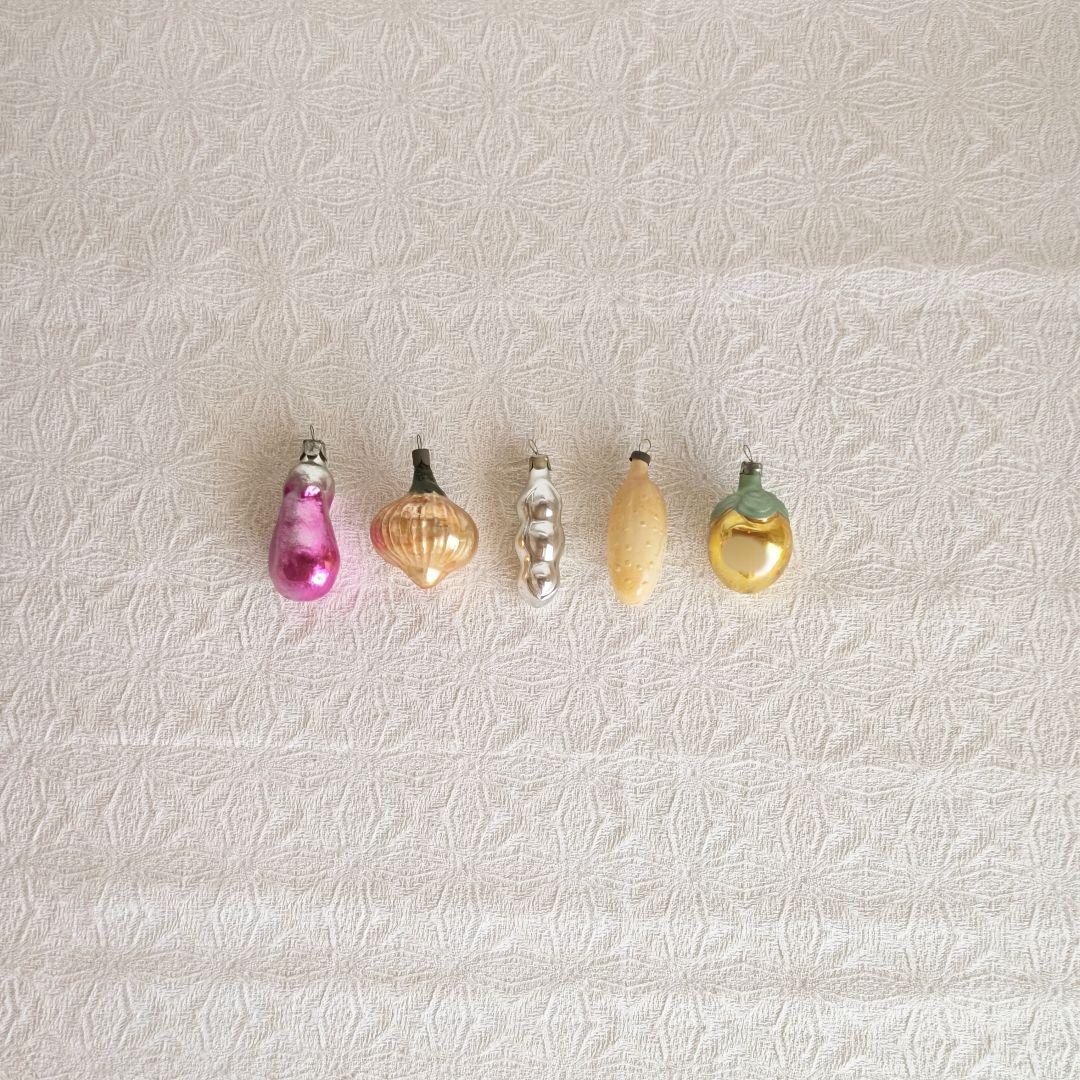 * vintage vegetable ❀ お野菜 オーナメント set (B)