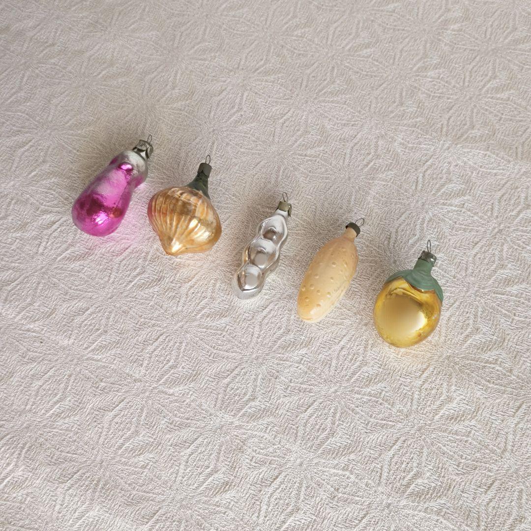 * vintage vegetable ❀ お野菜 オーナメント set (B)