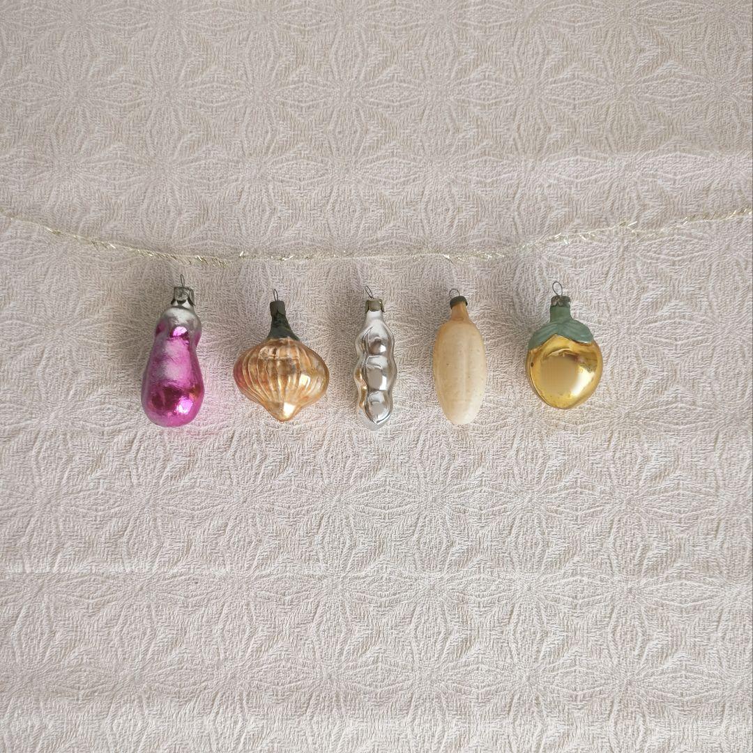 * vintage vegetable ❀ お野菜 オーナメント set (B)