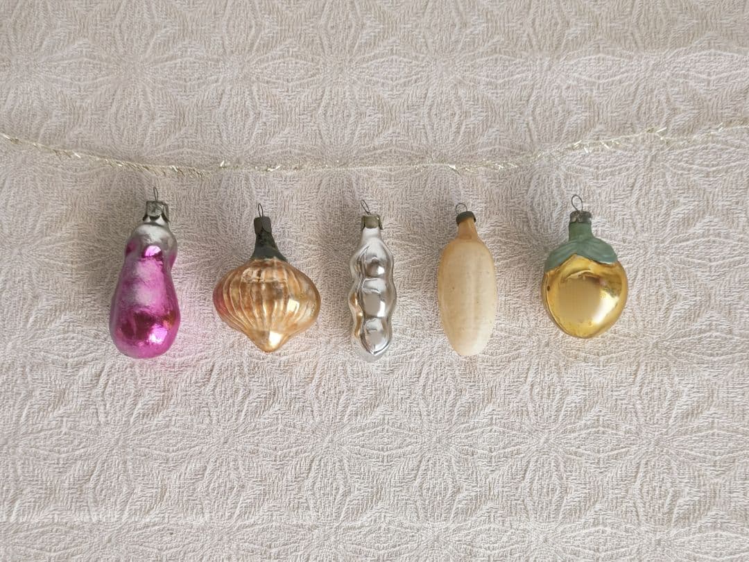 * vintage vegetable ❀ お野菜 オーナメント set (B)