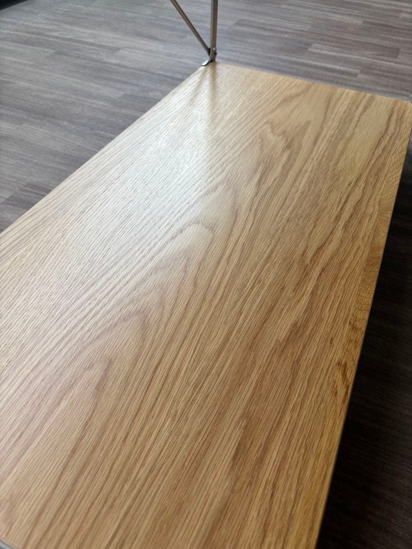 無印良品 MUJI ステンレスユニットシェルフ オーク材棚セット ワイド 小