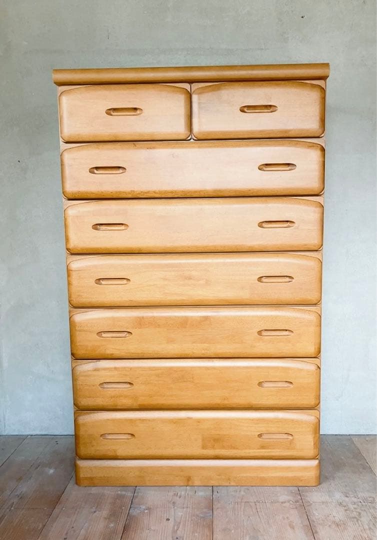 タンス　木製　大容量　8杯7段　整理タンス