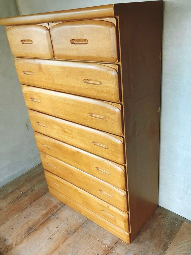 タンス　木製　大容量　8杯7段　整理タンス