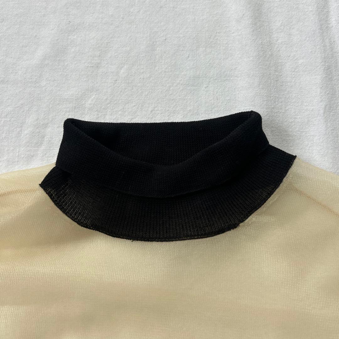 TOGA ARCHIVES トーガアーカイブス シースルートップス size36