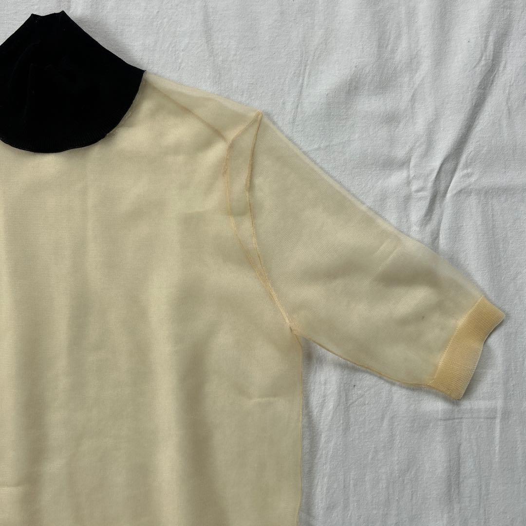 TOGA ARCHIVES トーガアーカイブス シースルートップス size36