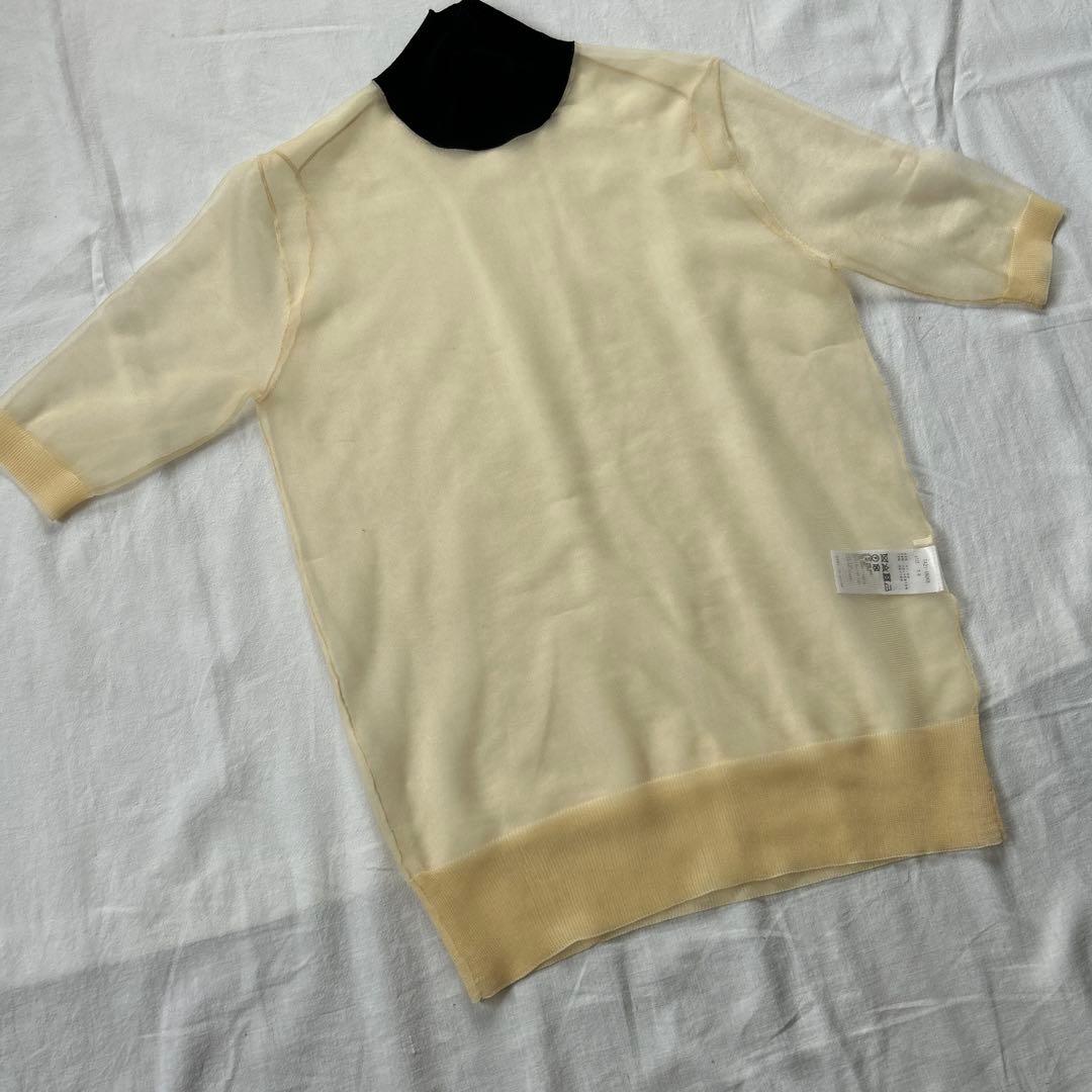 TOGA ARCHIVES トーガアーカイブス シースルートップス size36