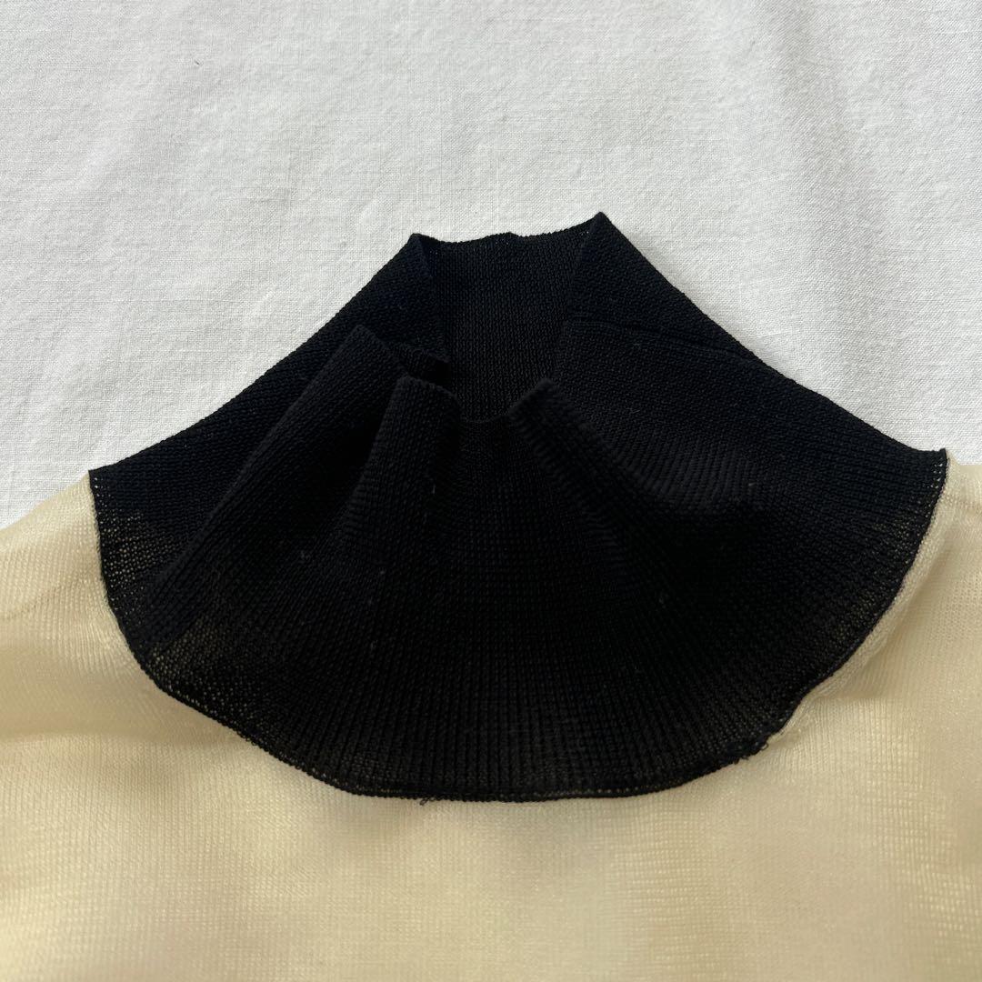 TOGA ARCHIVES トーガアーカイブス シースルートップス size36