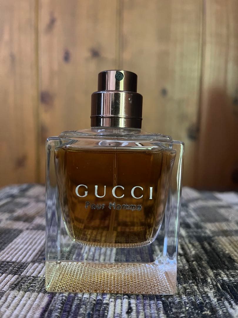 GUCCI プールオム　オードトワレ　50ml　スプレータイプ　中古