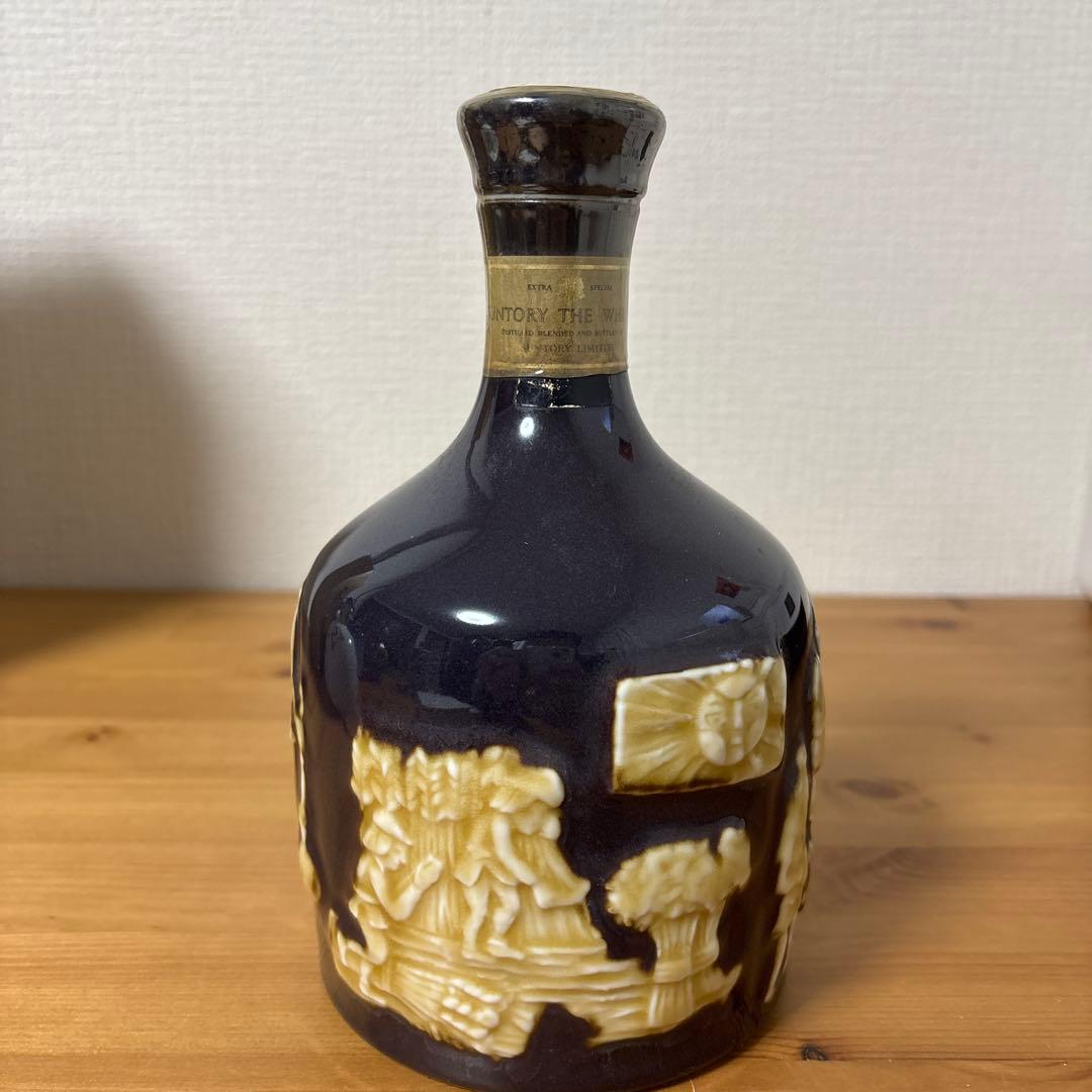 サントリー　ザ　ウイスキー　有田焼　陶器ボトル　未開封　古酒