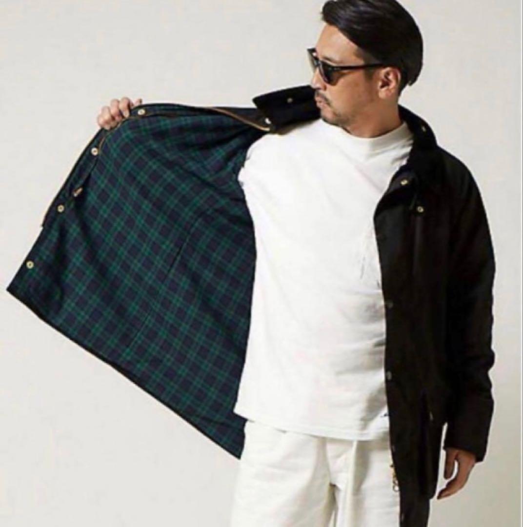 アニ別注Barbour ゲームフェア　ブラック　36 ライナー付き