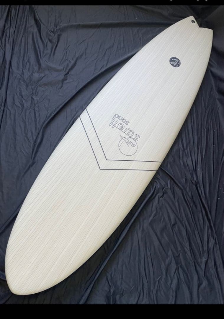 新品ウッドミッドツインフィッシュ6,10 ALOHA ミッドレングス