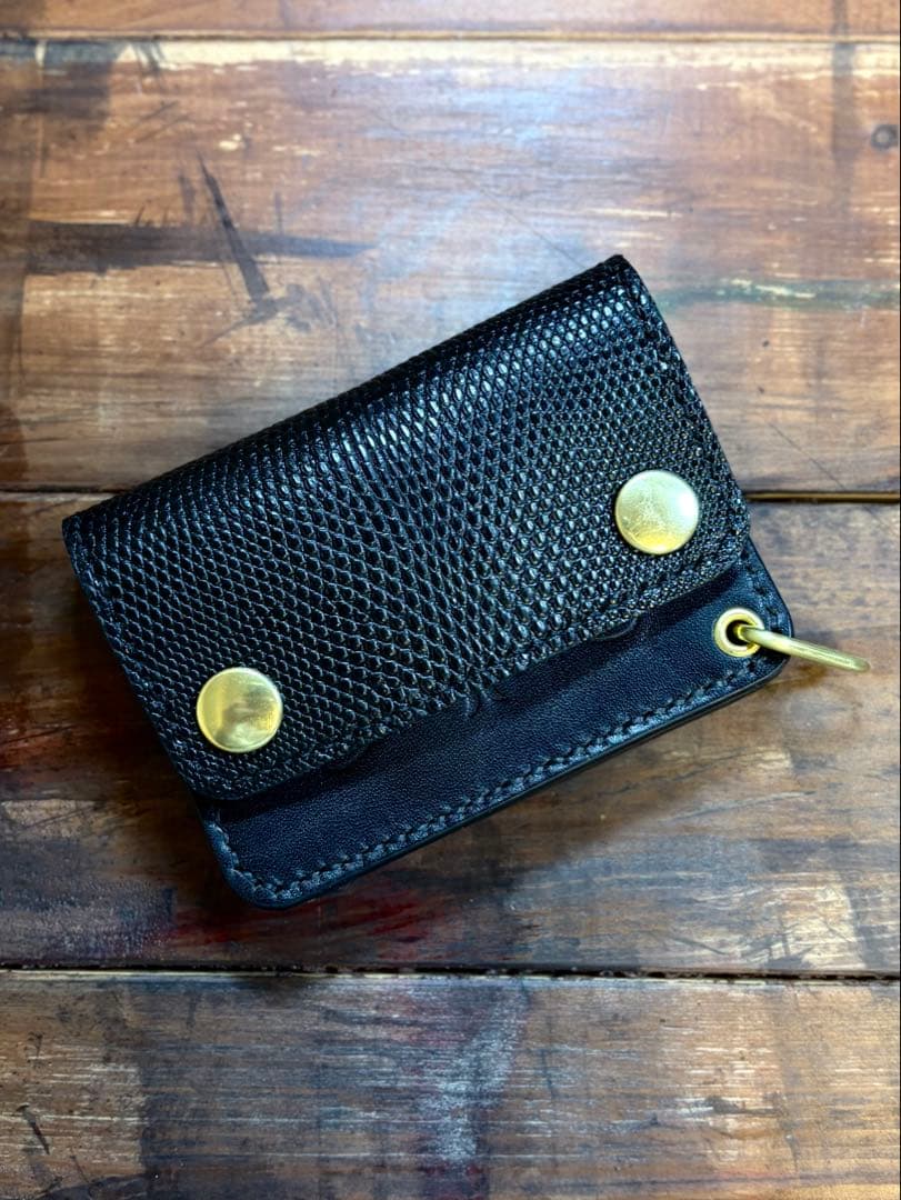 ミニトラッカーウォレット ホースバット リザード