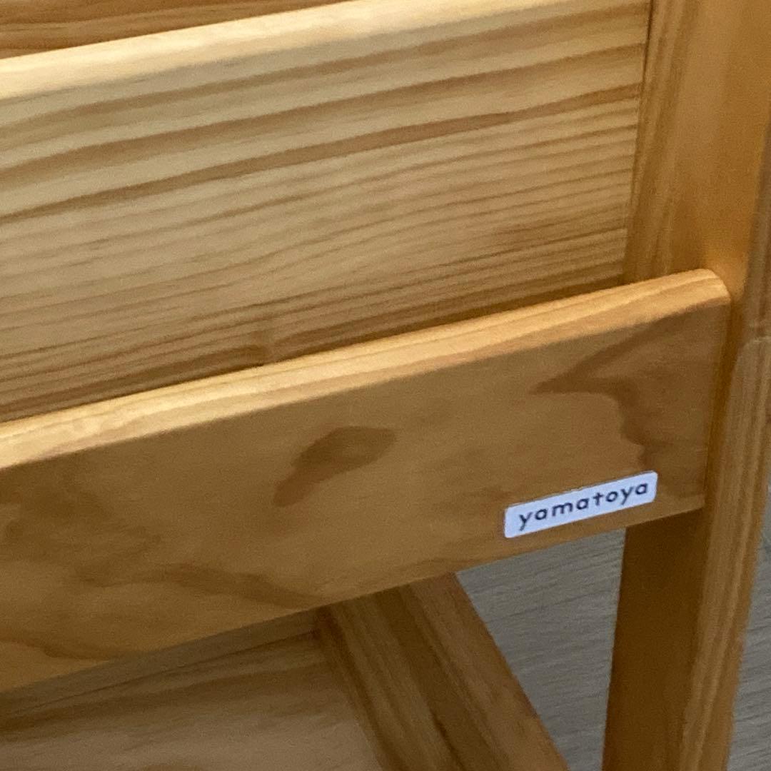 大和屋　本棚　ブックシェルフ　ブックラック　ノスタ　木製　yamatoya