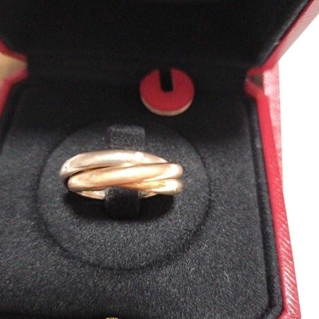 最終お値下げ♡16号全付属品付昨年、Cartier ダイヤトリニティリング 現行