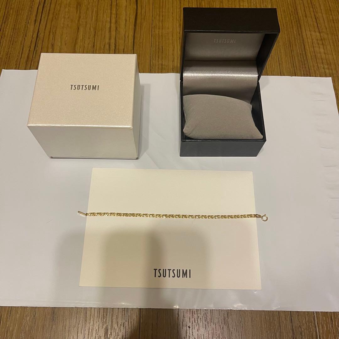 TSUTSUMI ツツミジュエリー 18k k18 金 ゴールド ブレスレット