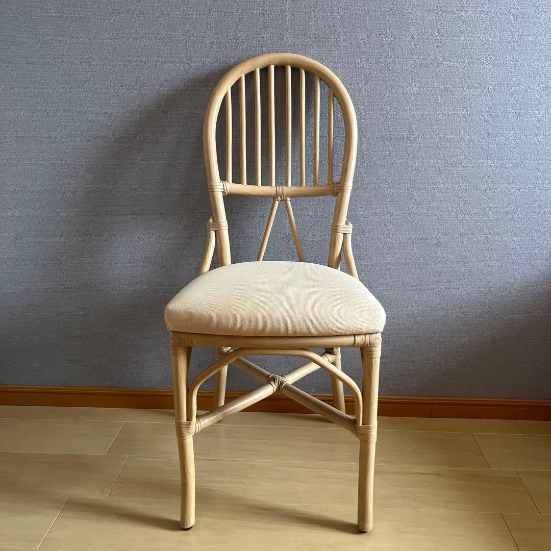 CASABLANCAカサブランカ ラタンチェア椅子イス1脚のみ(複数在庫あり)③