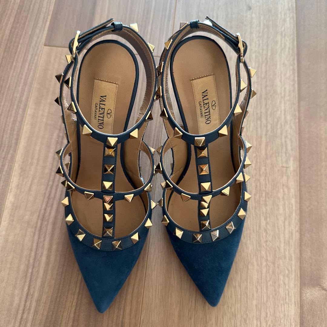 【値下げ】VALENTINO ガラヴァーニ ロックスタッズ パンプス