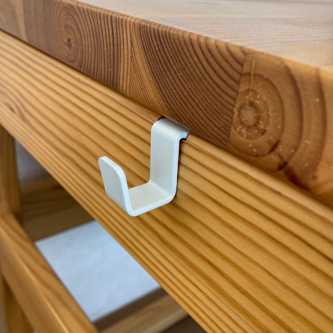 無印良品　パイン材デスク　机