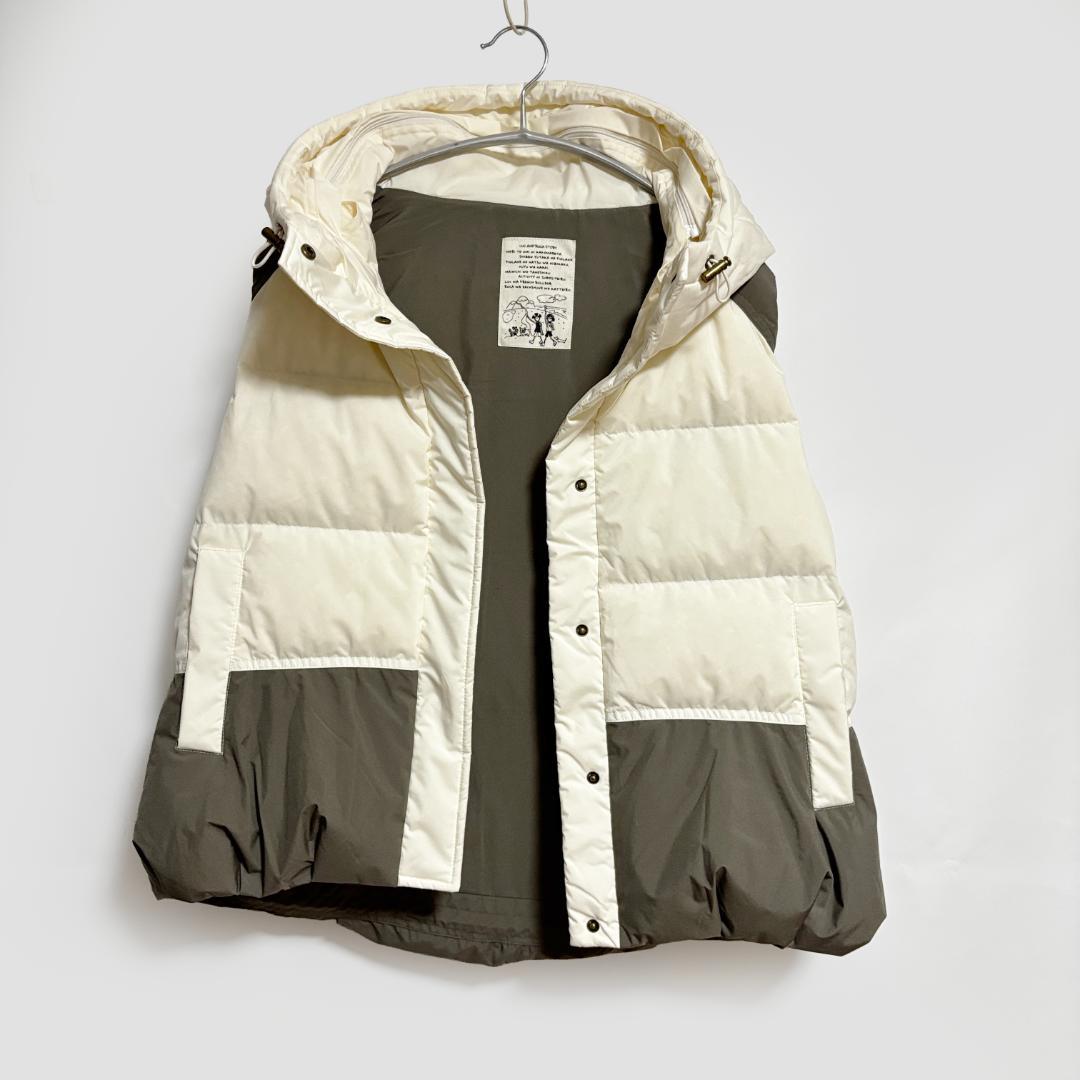 2025AW【ルクルカ センソユニコ】ダウン ベスト　38 オフホワイト