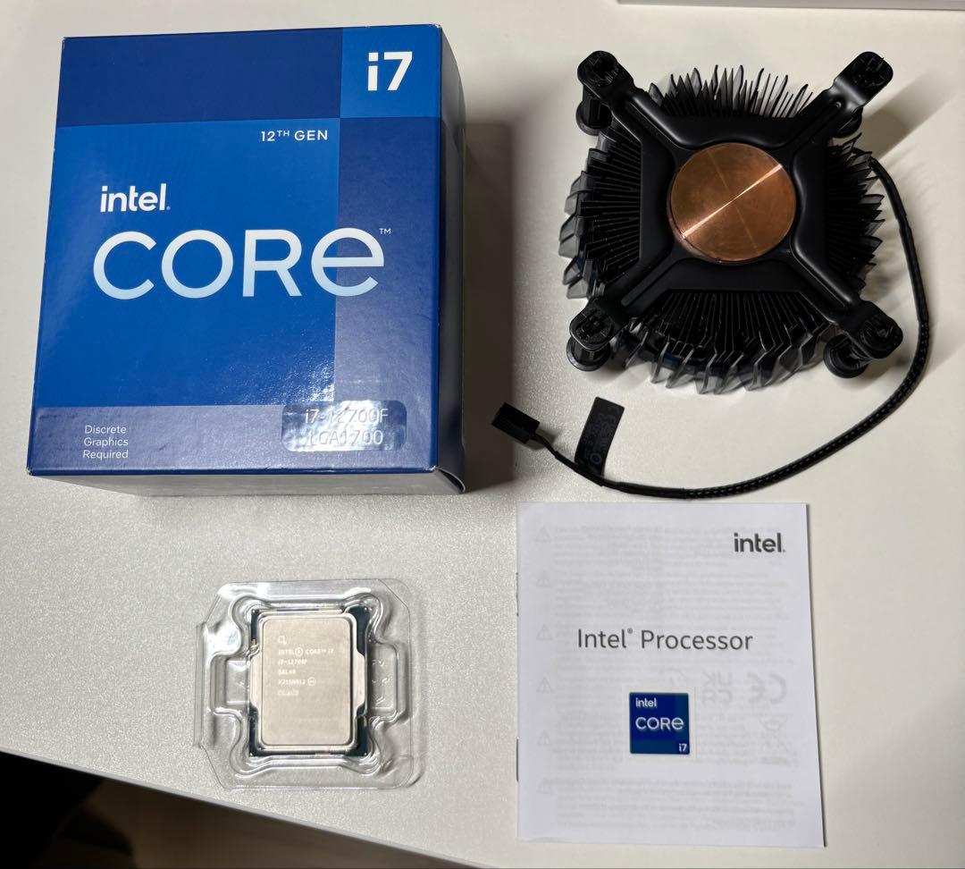 CPU intel CORE i7 12700F