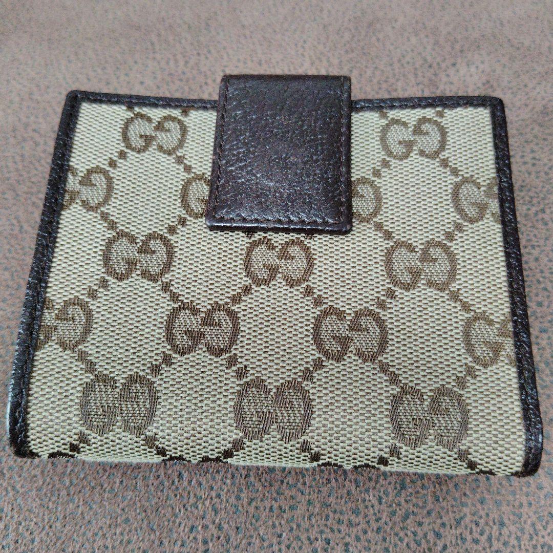 GUCCI GGパターン 三つ折り財布