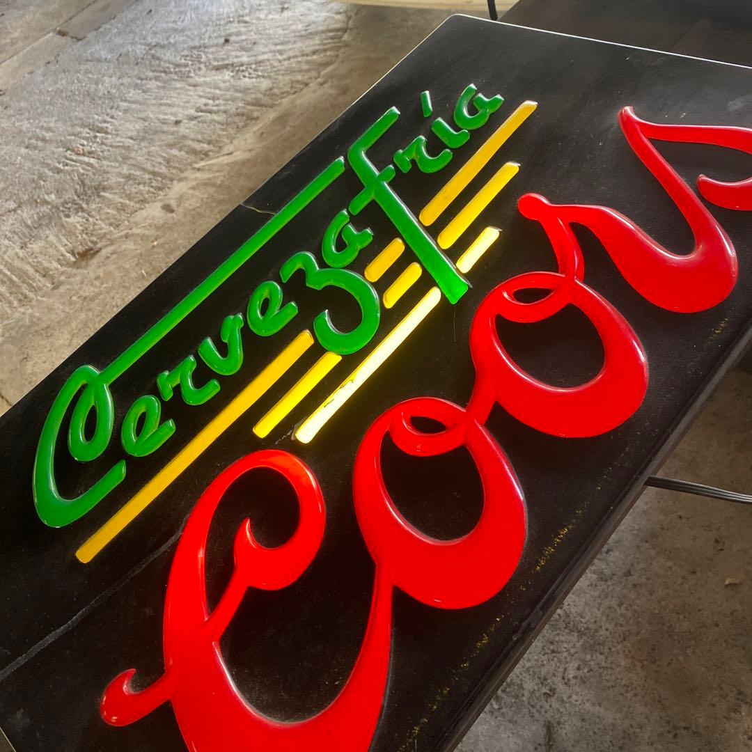 Coors 電飾 看板 ライトアップサイン ネオン ヴィンテージ アメリカ製