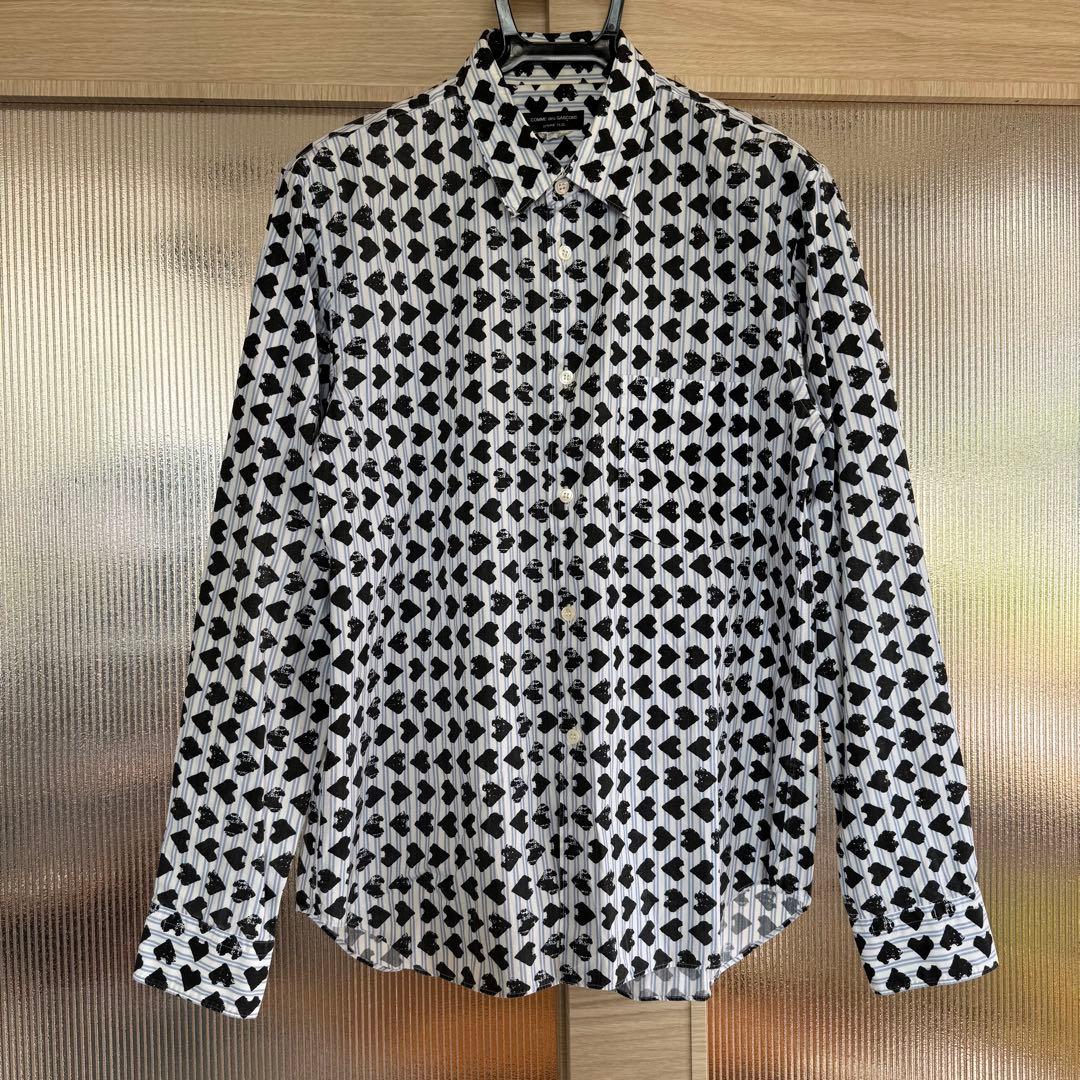 コムデギャルソン HOMME PLUS ハートシャツ