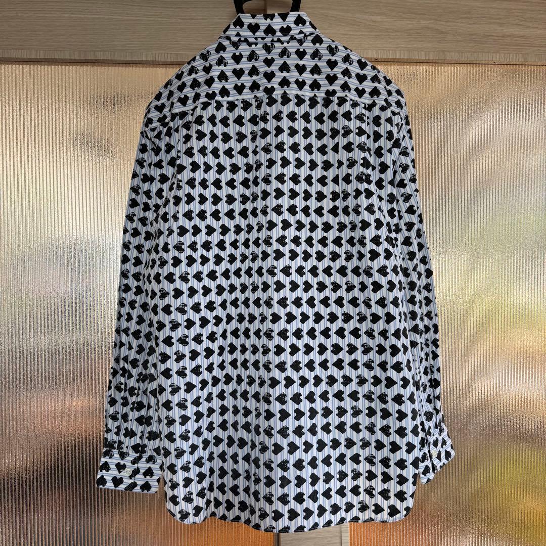 コムデギャルソン HOMME PLUS ハートシャツ