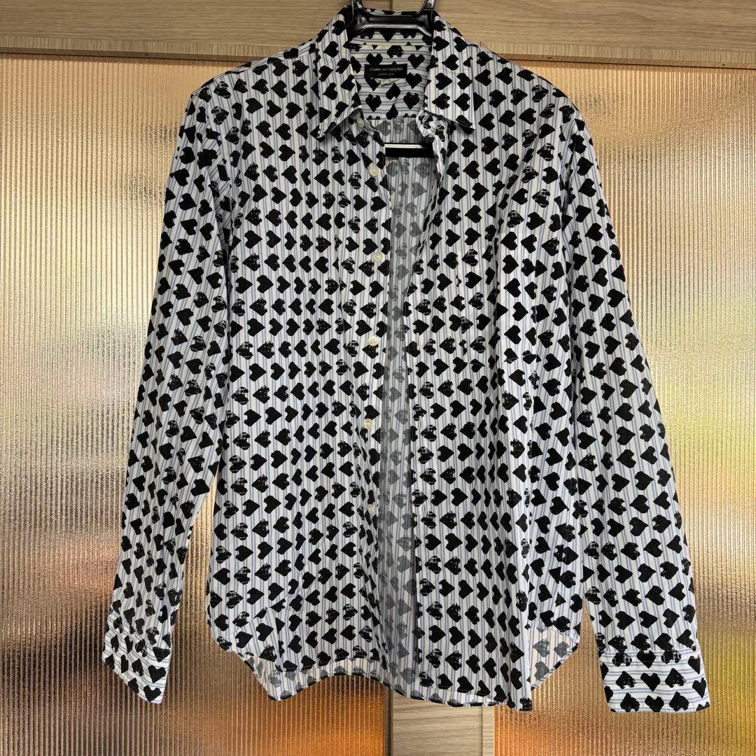 コムデギャルソン HOMME PLUS ハートシャツ