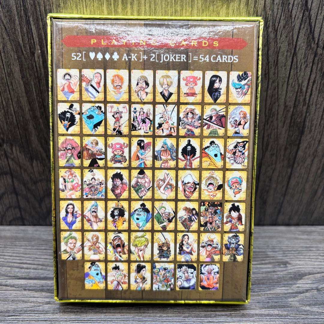 未使用品ワンピース ONE PIECE ゴールデントランプ 麦わらの一味 ルフィ