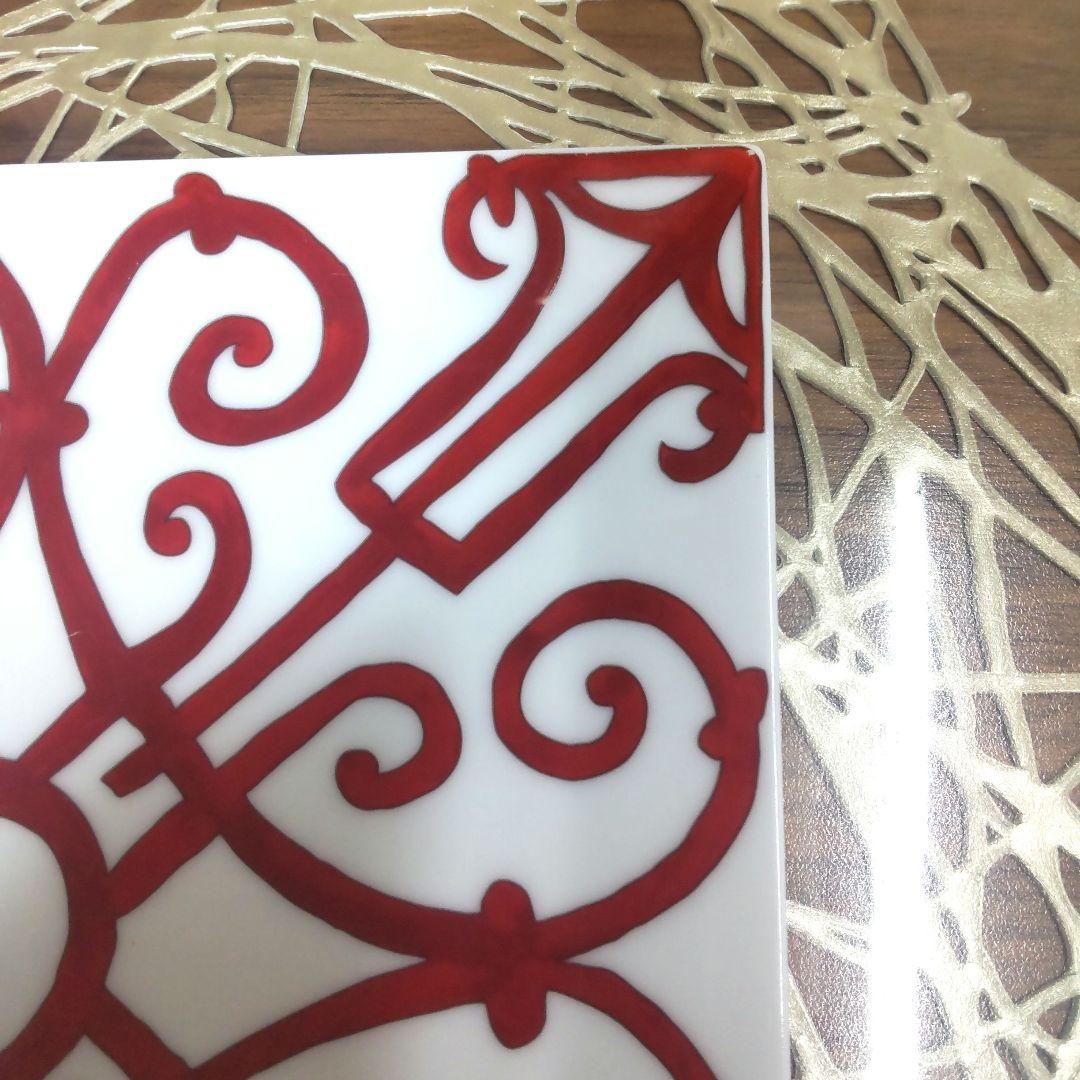 HERMES ガダルキヴィール スクエアプレート 19cm