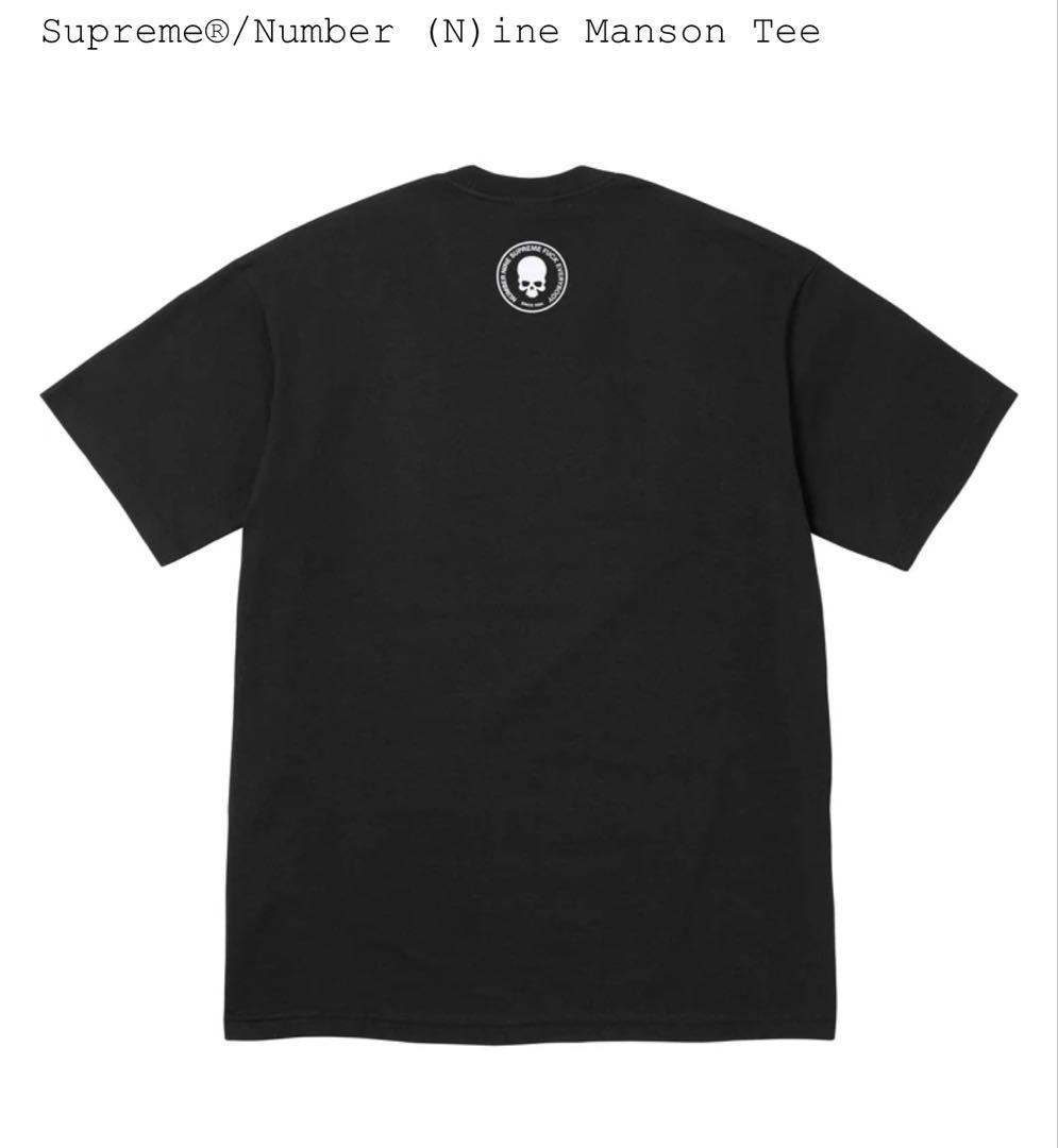 Supreme Number (N)ine Manson Tee XL ブラック