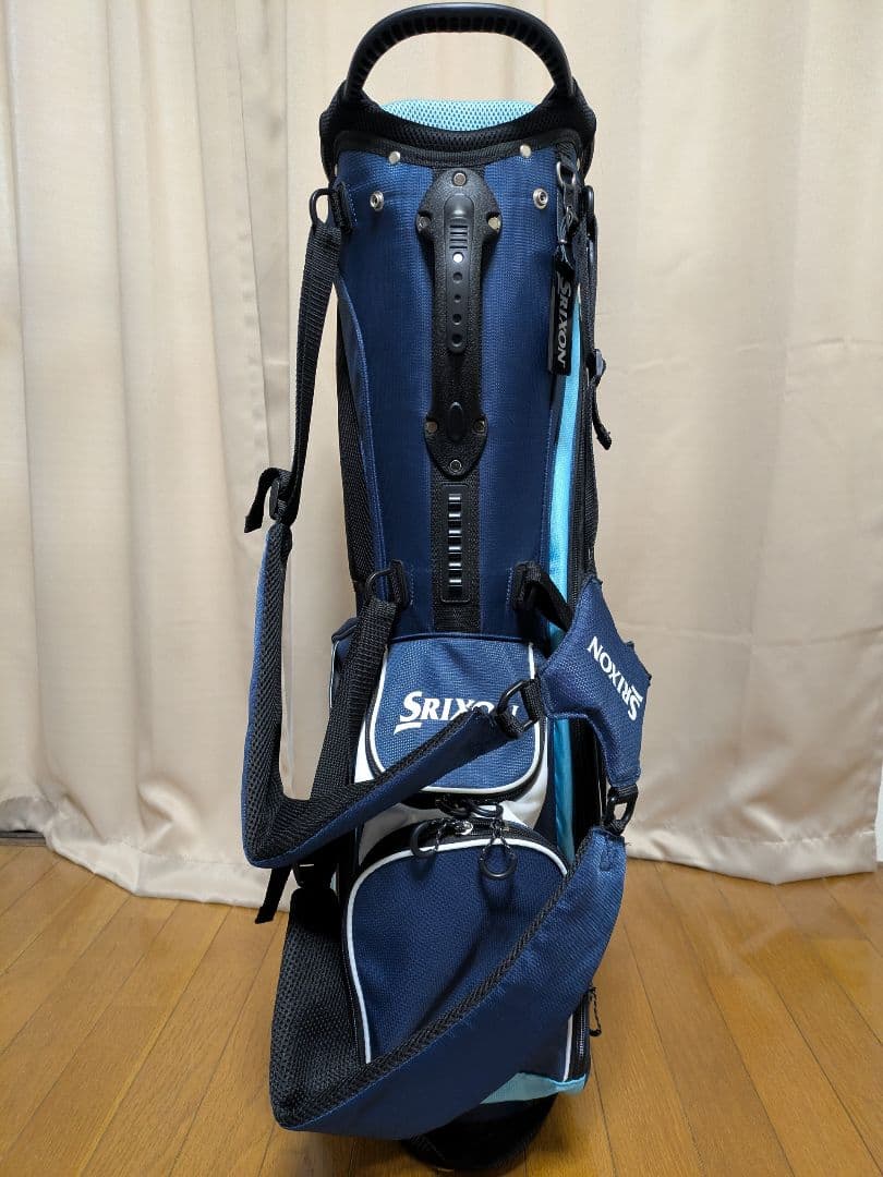 Srixon キャディバッグ ネイビー/ライトブルー