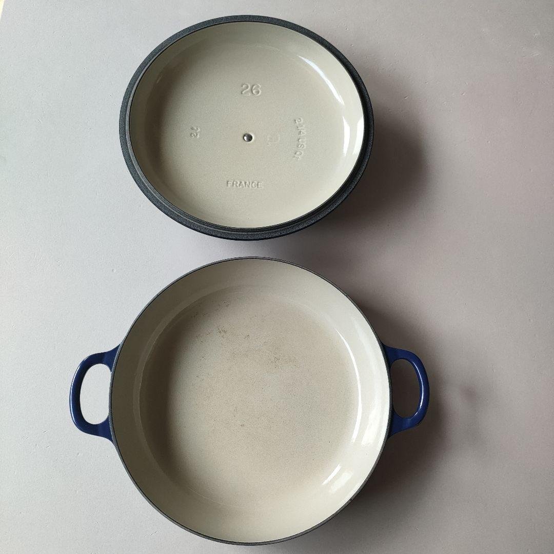 Le Creuset ビュッフェ キャセロール26cm ブルー