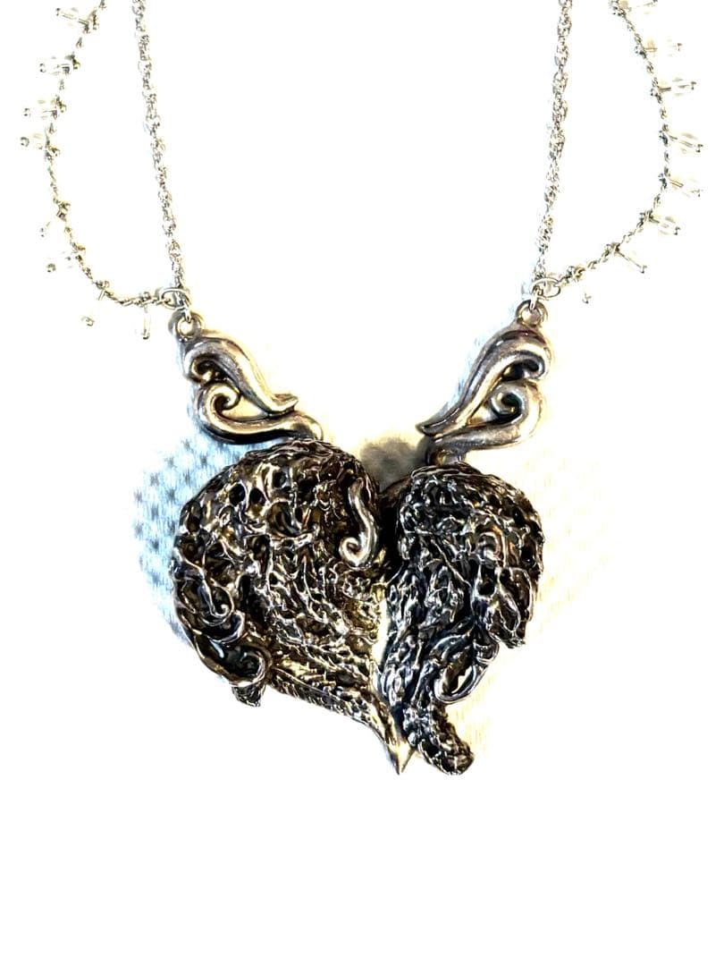 アートクレイシルバー ネックレス