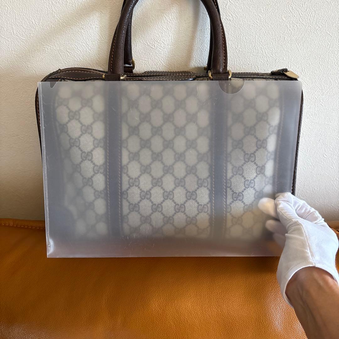 Gucci GGパターン ボストンバッグ　旅行用バッグ