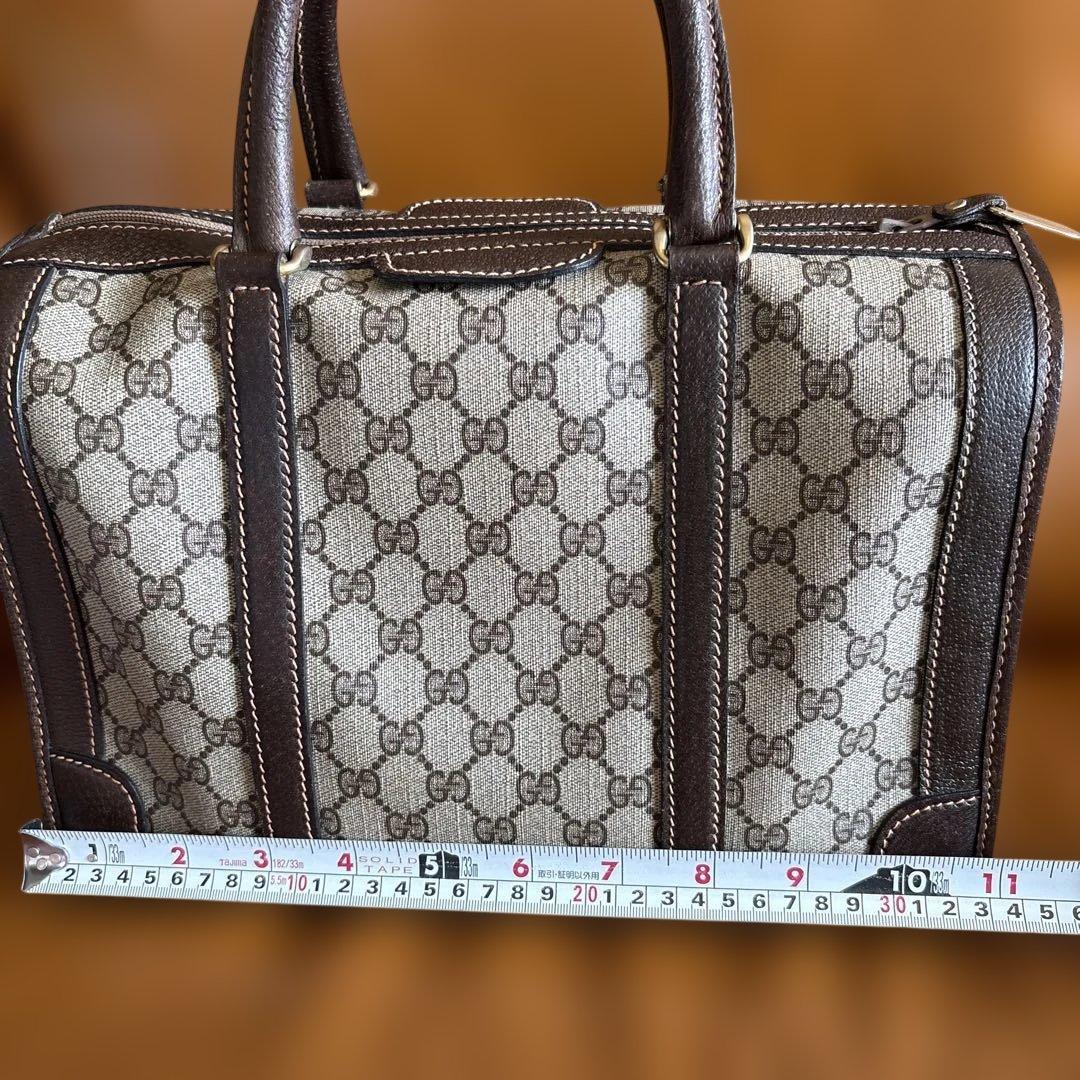 Gucci GGパターン ボストンバッグ　旅行用バッグ
