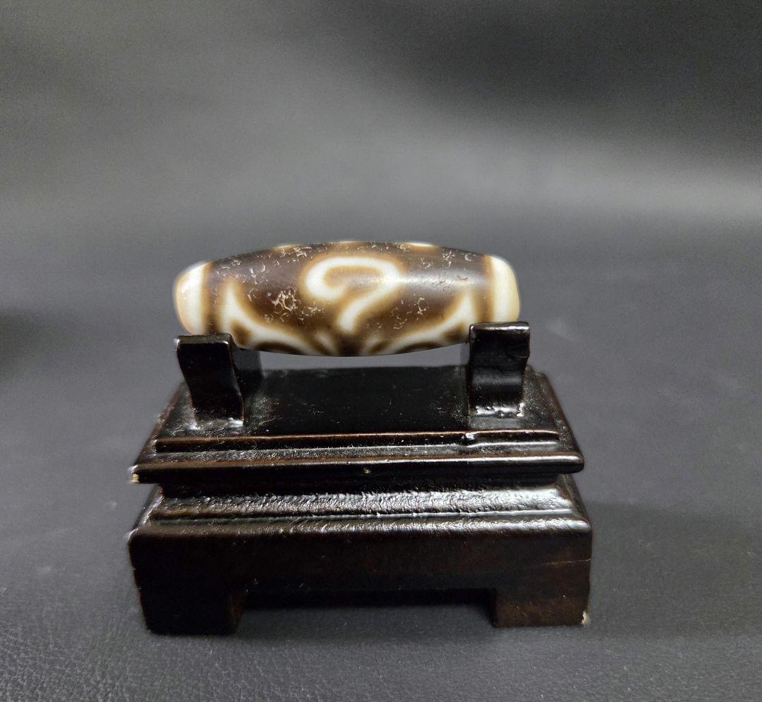 783天珠 　専用確認中です。上肯 　仏龍眼天珠　梵字　卯年　マン　　！