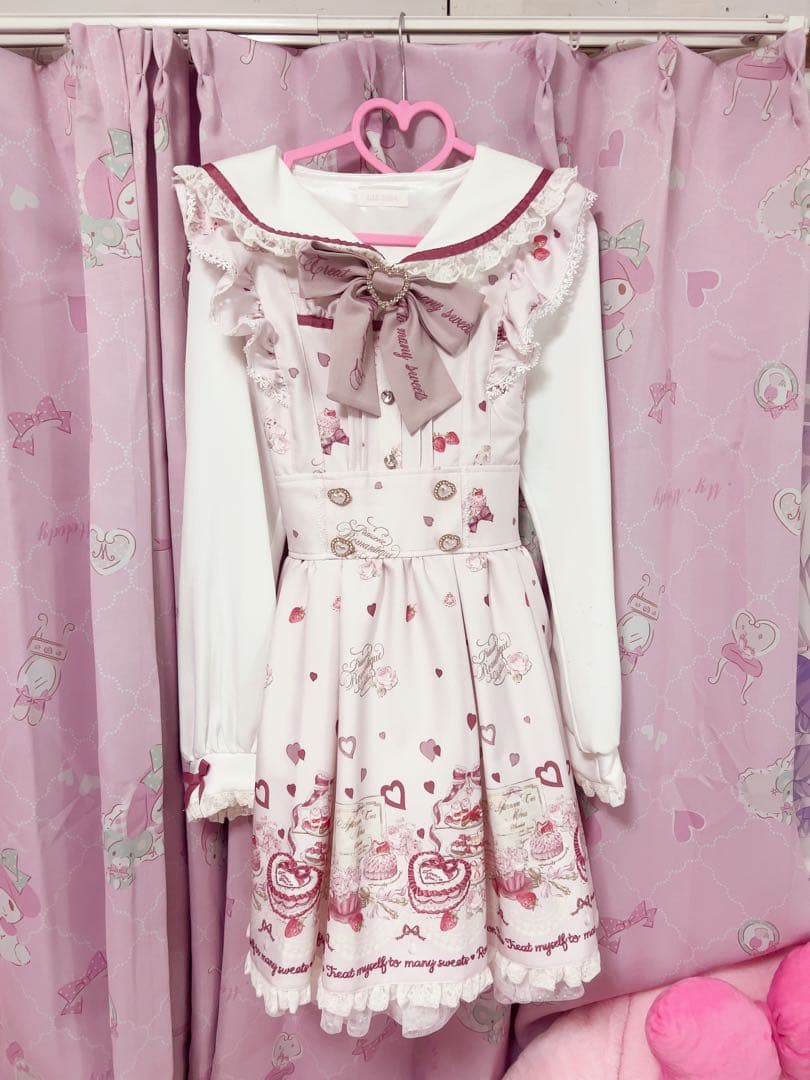 LIZ LISA afternoontea柄 ワンピース