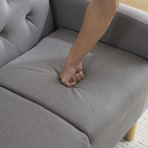 ソファ 2-3人掛け カウチソファ 収納機能 オットマン レイアウト