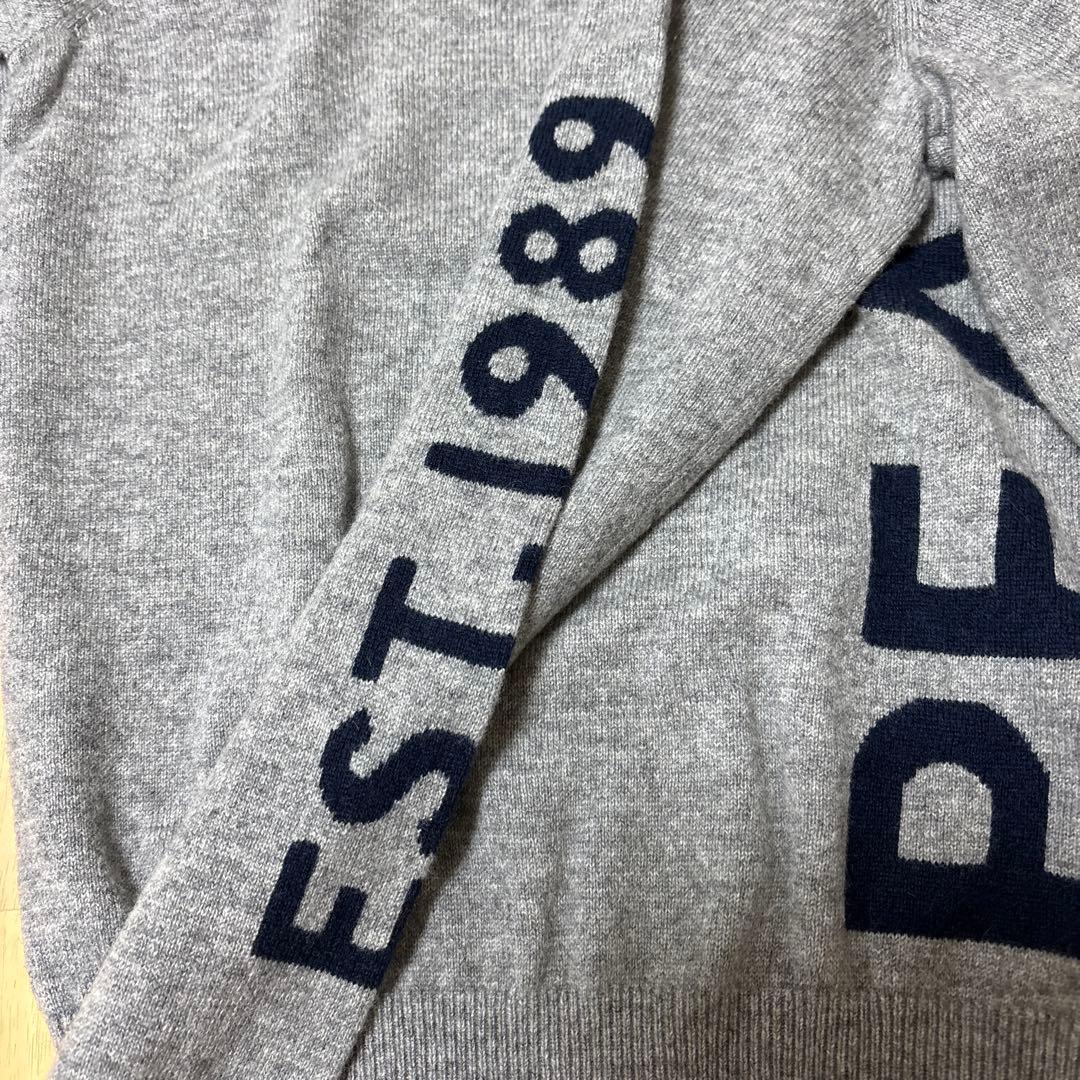 ◇新品◇ PEARLY GATES カシミヤ100%グレー セーター サイズ2