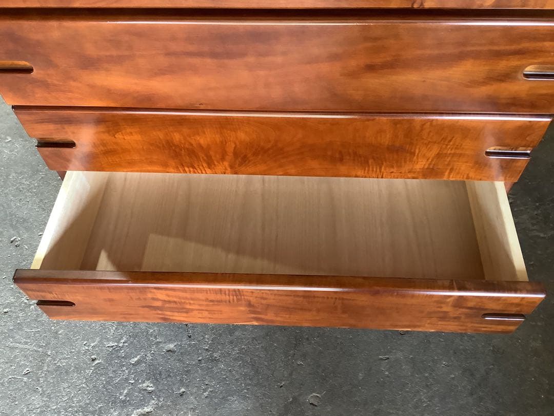 【昭和レトロ】和モダン 木目が素敵な7段和箪笥 タンス