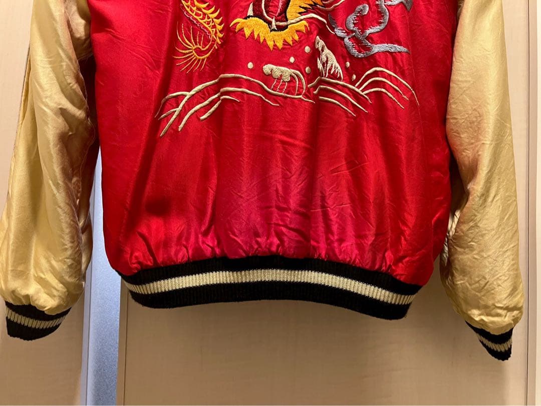 限定SALE！レア！テーラー東洋 エイジングモデル 蛇髑髏 龍 黒 赤