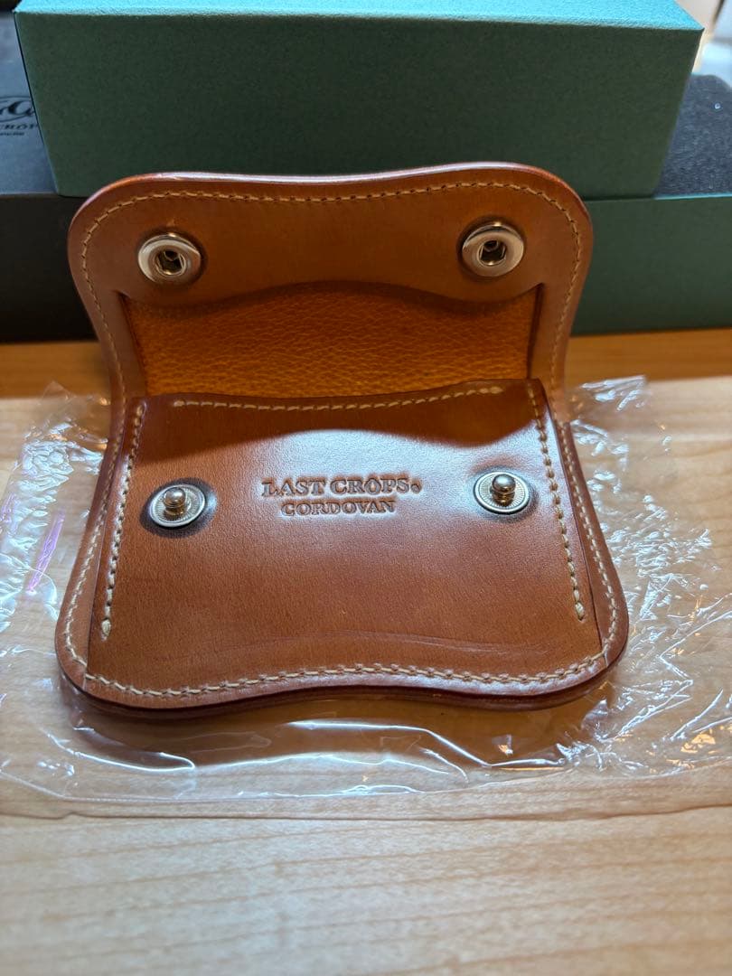 ラストクロップス　タング　ホーウィン　シェルコードバン　ナチュラル　ライニング有