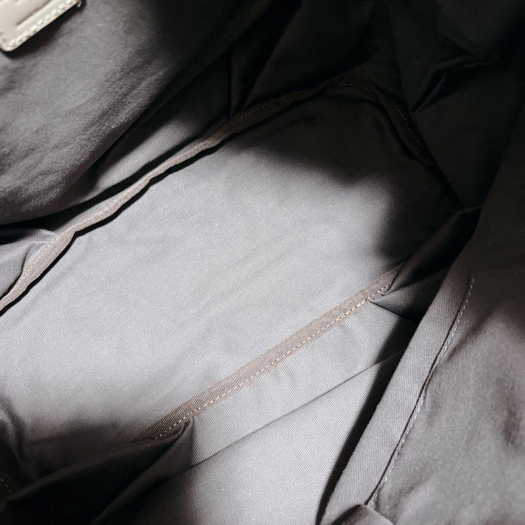 未使用✨ラシット ペリカンバッグ　トートバック　肩掛け　グレー　総柄